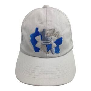 Under Armour Youth White Blue Baseball Cap Hat
